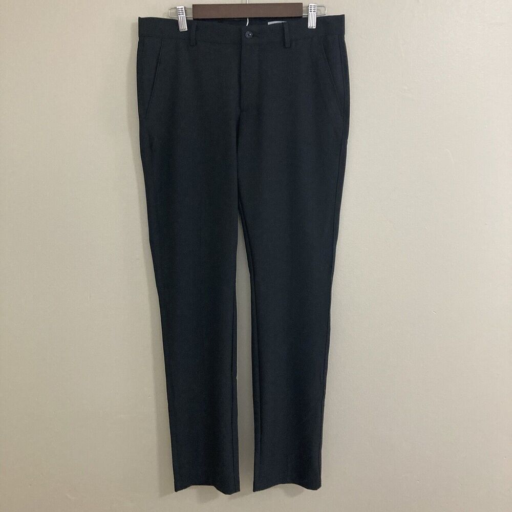 Greg Norman Men’s Black Golf Pants Size 32x32 New with Tags Performance Fit